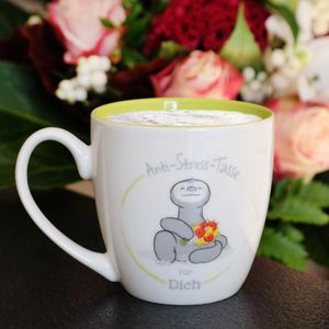 Produktbild für Kaffeebecher Gruss&amp;Co Anti-Stress-Tasse Dich