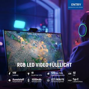 Produktbild für Kamera-Licht Neewer N6C, 91 LEDs