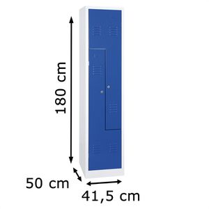 Produktbild für Spind G-Office WRZ/2.1840, Z-Spind, blau