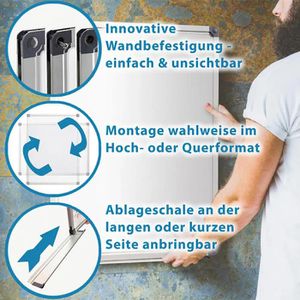 Produktbild für Whiteboard Master-of-Boards 60 x 90 cm