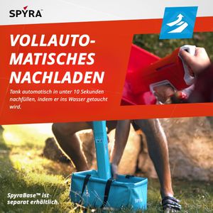 Produktbild für Wasserpistole Spyra Three, rot, elektrisch
