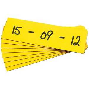 Magnetschilder Eichner 9218-04012, gelb