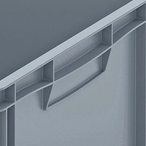 Produktbild für Eurobox AUER EG 64/22 HG, grau, 45 Liter