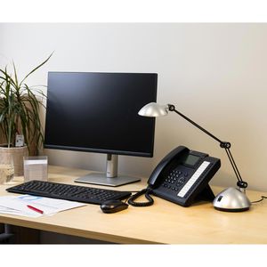 Produktbild für Schreibtischlampe Hansa Space, silber, LED