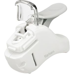 Produktbild für Heftzange Kokuyo Harinacs Small Plus, aus Kunstoff, weiß