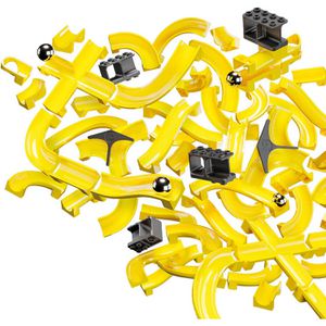 Produktbild für Murmelbahn-Erweiterung HUBELINO pi Kugelbahn Bahnelemente Set