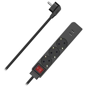 Produktbild für Steckdosenleiste Hama 223182, mit 1,4m Kabel