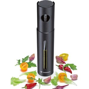 Produktbild für Ölsprüher Zassenhaus OLEON, schwarz, aus Glas und Edelstahl