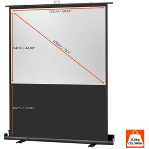Produktbild für Beamer-Leinwand Celexon Ultramobil Plus Professional