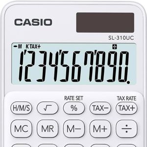 Produktbild für Taschenrechner Casio SL 310UC WE, Zeitberechnung