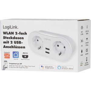 Produktbild für Smart-Steckdose LogiLink SH0102, für innen
