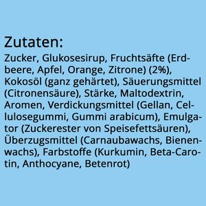 Produktbild für Kaubonbons Mentos Mini Fruit Mix Rolle, 120 Rollen