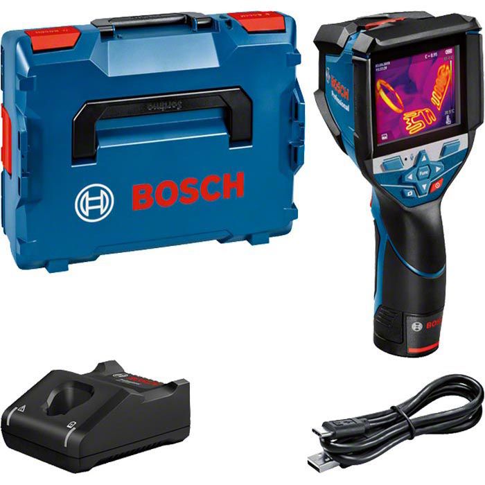 Bosch Wärmebildkamera GTC 600 C Pro App-fähig, 256 x 192 Px, 50 mK, bis  +600°C, WLAN, USB – Böttcher AG