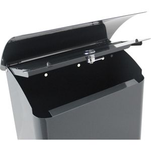 Produktbild für Briefkasten SafePost 14055 ScanPro 14 anthrazit, aus Stahl