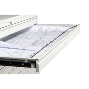 Produktbild für Planschrank G-Office MPC/5, lichtgrau, DIN A1