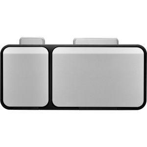 Produktbild für Mülleimer EKO EcoCasa, VB 912846, matt silber