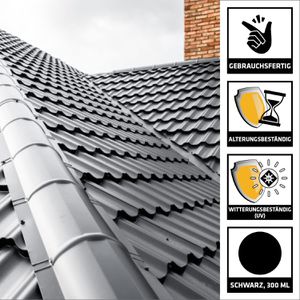 Produktbild für Dichtmasse Sika BlackSeal BT, 300ml