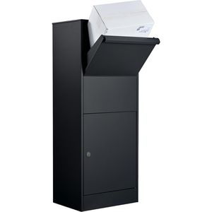 Produktbild für Paketbriefkasten Allux 800L Parcel RS, schwarz