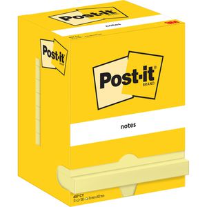 Haftnotizen Post-it Notes, 657, gelb