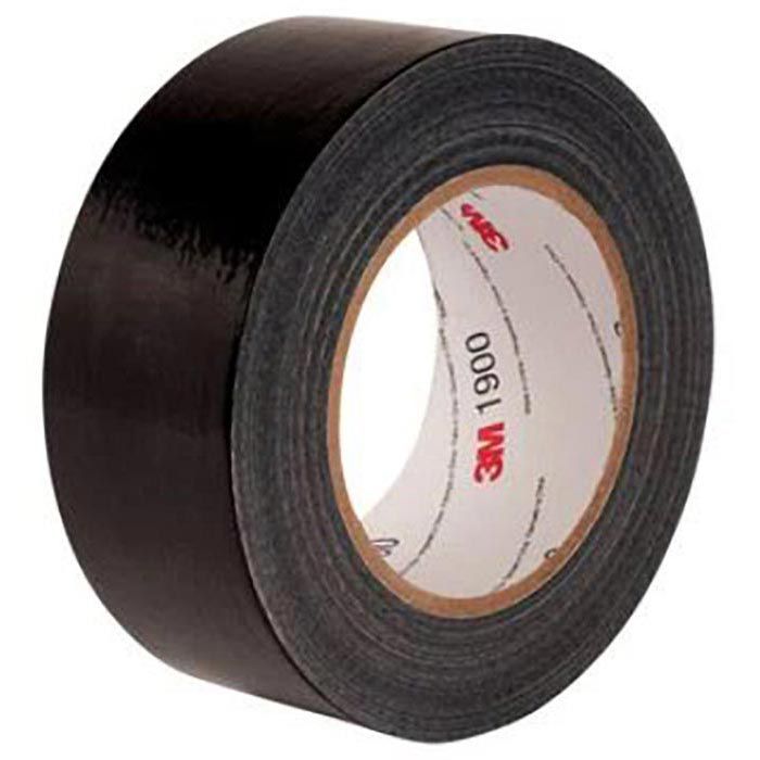 3M Gewebeband Value Duct Tape 1900, schwarz, 50mm x 50m Böttcher AG
