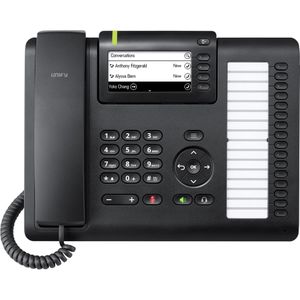 Produktbild für Telefon Mitel Unify OpenScape Desk Phone CP405T, schwarz