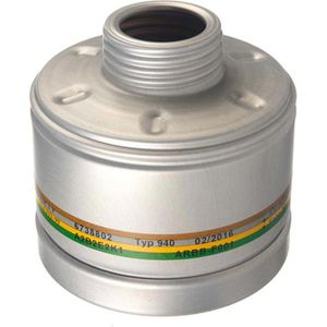 Dräger Ersatzfilter Gasfilter 1140 AX, für Atemschutzmasken mit Rd40 Anschluss, A2B2E2K1