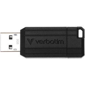 Produktbild für USB-Stick Verbatim PinStripe 49062, 8 GB