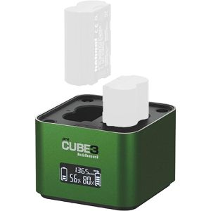 Kamera-Akku-Ladegerät Hähnel ProCube3 Fujifilm