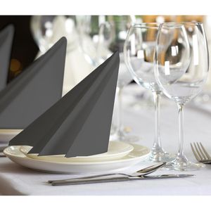 Produktbild für Servietten Tork Lunch Advanced 477148, schwarz