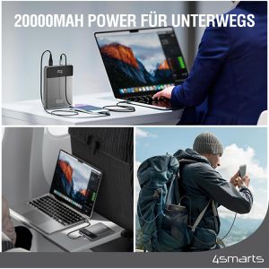 Produktbild für Powerbank 4smarts Enterprise, 20000mAh