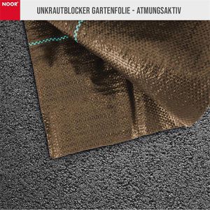 Produktbild für Unkrautvlies NOOR 01009010UKBR, 0,9 x 10m