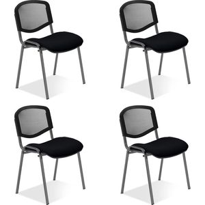Besucherstuhl Nowy-Styl Iso Ergo Mesh black