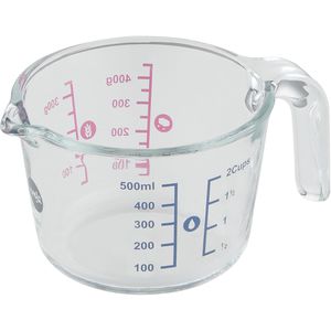 Messbecher Emsa Prep & Bake K32360, Maßkanne, aus Glas