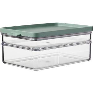 Aufschnittbox Mepal Omnia Kühlschrankdose Duo, aus Kunststoff