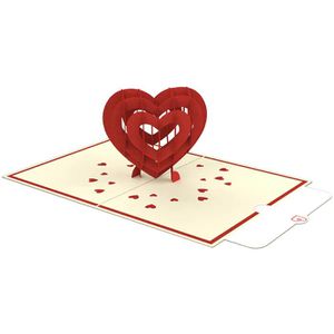 Produktbild für Grußkarten papercrush 3D Herz