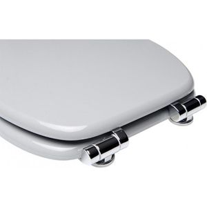 Produktbild für WC-Sitz Sanilo Basic A642767, oval, aus Holz