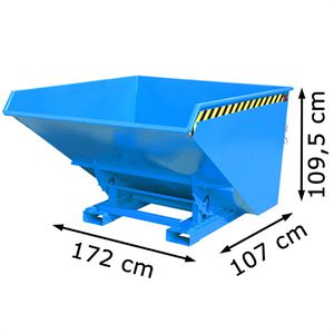 Produktbild für Kippbehälter BAUER EXPO-E 1200, für Stapler