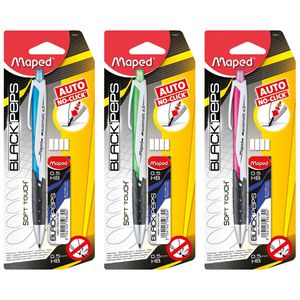 Produktbild für Druckbleistift Maped Black Peps automatic, weiß, Kunststoff