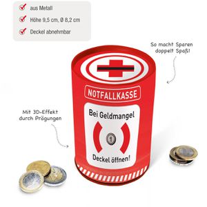 Produktbild für Spardose Trötsch 11958N, Notfallkasse