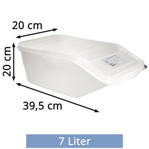 Produktbild für Schüttdose Contacto 2550/007 Schüttgutbehälter, aus Kunststoff
