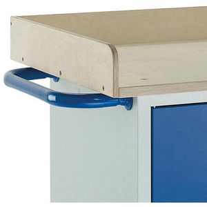 Produktbild für Werkstattwagen Rollcart 07-4363, Tragkraft 400 kg