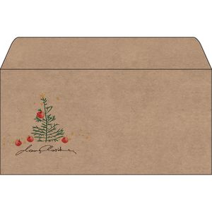 Weihnachtsumschläge Sigel DU255, DIN lang