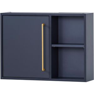 Produktbild für Bad-Hängeschrank Schildmeyer Kent 153912, matt nachtblau