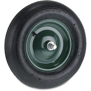 Schubkarrenrad Relaxdays 4.80/4.00-8, luftbereift