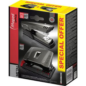 Produktbild für Locher Maped M898011 Advanced Metal taupe metallic