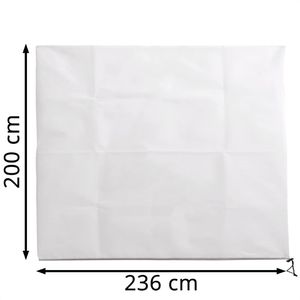 Produktbild für Wintervlies vidaXL 364869, weiß, 2 x 2,3 m