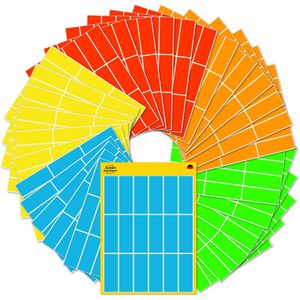 Produktbild für Vielzwecketiketten Zweckform 51047, 5 Farben