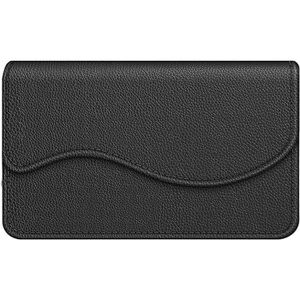 Produktbild für Visitenkartenetui Fintie Premium, schwarz