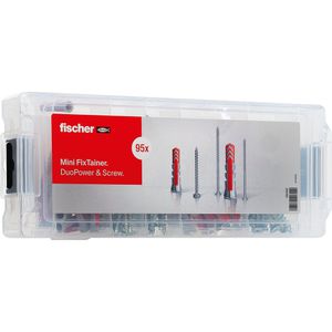 Produktbild für Schrauben-Dübel-Set Fischer 560097, Mini FixTainer