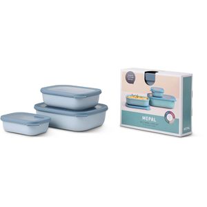 Frischhaltedose Mepal Cirqula eckig, aus Kunststoff